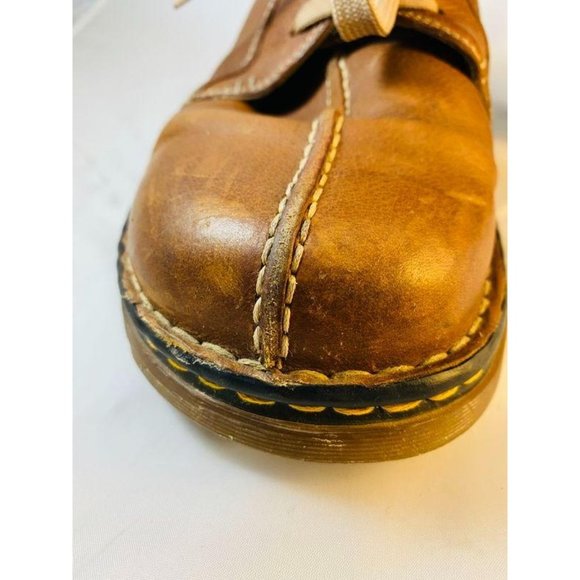 Doc Martens Mens 11 Brown Leather Tie Oxfords #112 main image 9